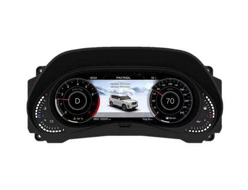 Digital Instrument Cluster for Nissan Patrol Y62 (2008-2022)